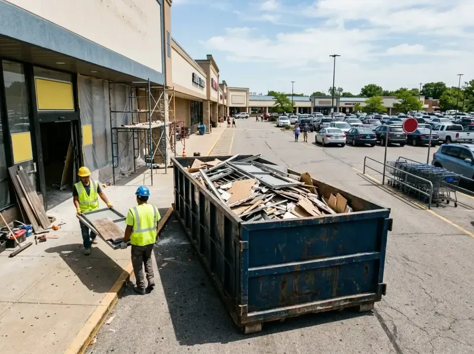 retail-store-renovation-debris-003 — frequently asked questions, Roll-off Dumpster Rentals in Rochester, PA